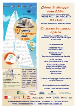 Volantino serata Ascom-Irst 26 Agosto 2011 ore 21:30