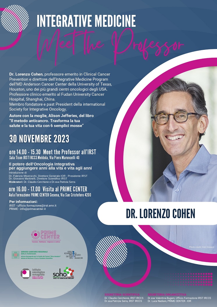 Meet the Professor IRST PRIME con Lorenzo Cohen page 0001